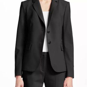 THEORY Black Wool 2 pc Suit Womens Size 8/M